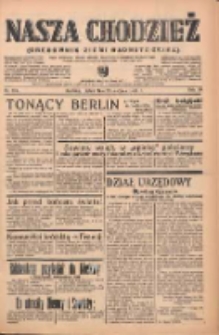 Nasza Chodzież: organ poświęcony obronie interesów narodowych na zachodnich ziemiach Polski 1939.08.25 R.10 Nr194