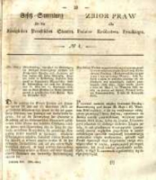 Gesetz-Sammlung für die Königlichen Preussischen Staaten. 1838 No4