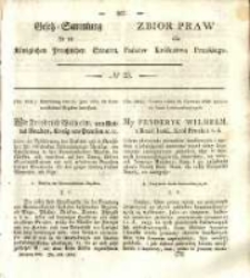 Gesetz-Sammlung für die Königlichen Preussischen Staaten. 1838 No23