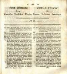 Gesetz-Sammlung für die Königlichen Preussischen Staaten. 1838 No25