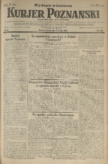 Kurier Poznański 1930.02.27 R.25 nr 96