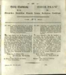 Gesetz-Sammlung für die Königlichen Preussischen Staaten. 1839 No9