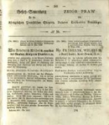Gesetz-Sammlung für die Königlichen Preussischen Staaten. 1839 No16