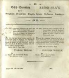 Gesetz-Sammlung für die Königlichen Preussischen Staaten. 1839 No20