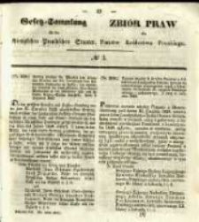Gesetz-Sammlung für die Königlichen Preussischen Staaten. 1841 No3