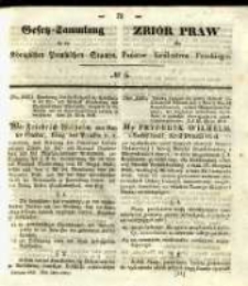 Gesetz-Sammlung für die Königlichen Preussischen Staaten. 1841 No6