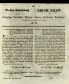 Gesetz-Sammlung für die Königlichen Preussischen Staaten. 1841 No16