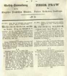 Gesetz-Sammlung für die Königlichen Preussischen Staaten. 1843 No2