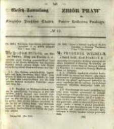 Gesetz-Sammlung für die Königlichen Preussischen Staaten. 1843 No12