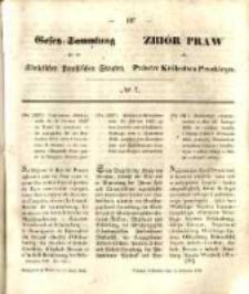 Gesetz-Sammlung für die Königlichen Preussischen Staaten. 1852.04.17 No7
