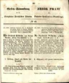 Gesetz-Sammlung für die Königlichen Preussischen Staaten. 1852.10.08 No40
