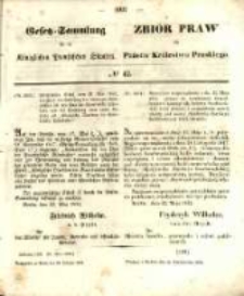 Gesetz-Sammlung für die Königlichen Preussischen Staaten. 1852.10.28 No42