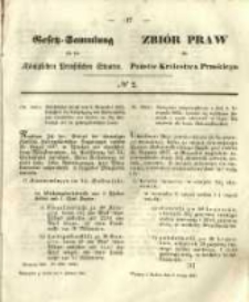 Gesetz-Sammlung für die Königlichen Preussischen Staaten. 1853.02.09 No2