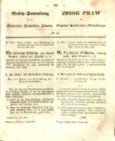 Gesetz-Sammlung für die Königlichen Preussischen Staaten. 1853.08.01 No37