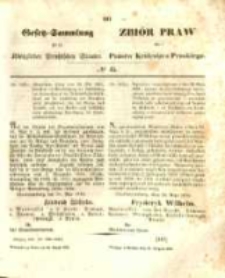 Gesetz-Sammlung für die Königlichen Preussischen Staaten. 1853.08.26 No45