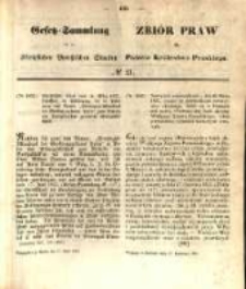 Gesetz-Sammlung für die Königlichen Preussischen Staaten. 1857.04.27 No21