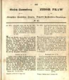 Gesetz-Sammlung für die Königlichen Preussischen Staaten. 1857.08.27 No45