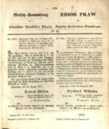 Gesetz-Sammlung für die Königlichen Preussischen Staaten. 1857.09.14 No51