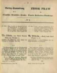 Gesetz-Sammlung für die Königlichen Preussischen Staaten. 1868.01.13 No2