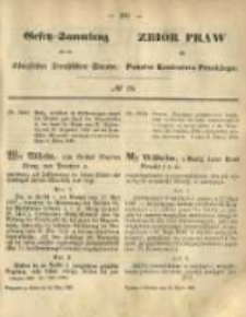 Gesetz-Sammlung für die Königlichen Preussischen Staaten. 1868.03.20 No18