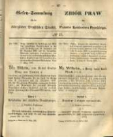 Gesetz-Sammlung für die Königlichen Preussischen Staaten. 1868.03.31 No21