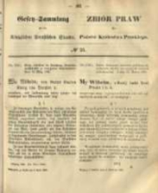 Gesetz-Sammlung für die Königlichen Preussischen Staaten. 1868.04.06 No23