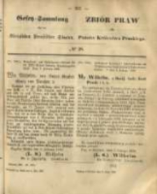 Gesetz-Sammlung für die Königlichen Preussischen Staaten. 1868.05.02 No28