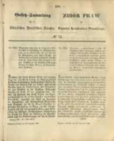 Gesetz-Sammlung für die Königlichen Preussischen Staaten. 1868.11.16 No72
