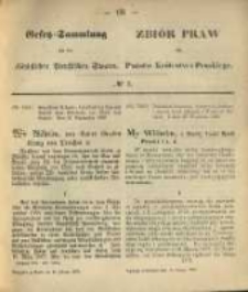 Gesetz-Sammlung für die Königlichen Preussischen Staaten. 1870.02.14 No5