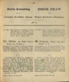 Gesetz-Sammlung für die Königlichen Preussischen Staaten. 1870.02.22 No6
