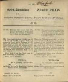 Gesetz-Sammlung für die Königlichen Preussischen Staaten. 1870.04.20 No22