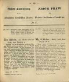 Gesetz-Sammlung für die Königlichen Preussischen Staaten. 1870.06.09 No27