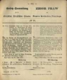 Gesetz-Sammlung für die Königlichen Preussischen Staaten. 1870.08.12 No38