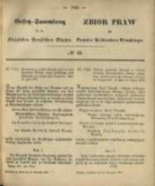 Gesetz-Sammlung für die Königlichen Preussischen Staaten. 1870.11.14 No46