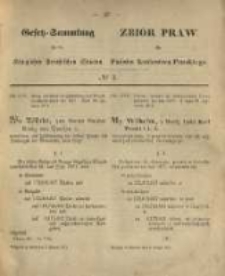 Gesetz-Sammlung für die Königlichen Preussischen Staaten. 1871.02.03 No3