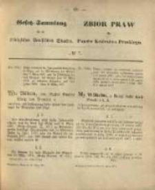Gesetz-Sammlung für die Königlichen Preussischen Staaten. 1871.03.21 No7