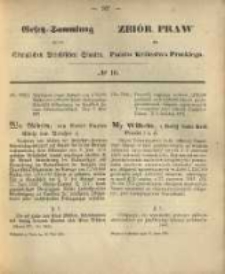 Gesetz-Sammlung für die Königlichen Preussischen Staaten. 1871.05.10 No10