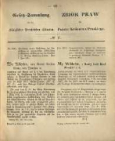 Gesetz-Sammlung für die Königlichen Preussischen Staaten. 1871.06.30 No17
