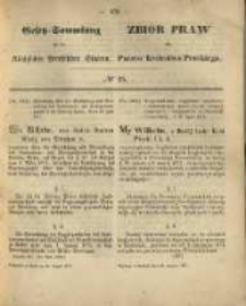 Gesetz-Sammlung für die Königlichen Preussischen Staaten. 1871.08.25 No25
