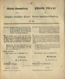 Gesetz-Sammlung für die Königlichen Preussischen Staaten. 1871.10.12 No32