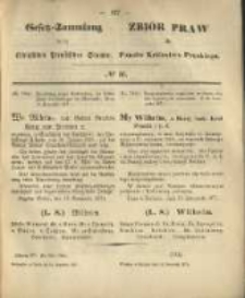 Gesetz-Sammlung für die Königlichen Preussischen Staaten. 1871.11.18 No36