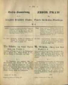 Gesetz-Sammlung für die Königlichen Preussischen Staaten. 1875.02.27 No6