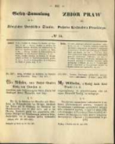 Gesetz-Sammlung für die Königlichen Preussischen Staaten. 1875.05.20 No14