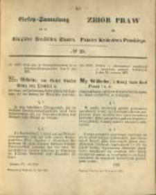 Gesetz-Sammlung für die Königlichen Preussischen Staaten. 1875.06.29 No20
