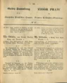 Gesetz-Sammlung für die Königlichen Preussischen Staaten. 1875.08.07 No37