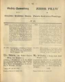 Gesetz-Sammlung für die Königlichen Preussischen Staaten. 1875.09.29 No42