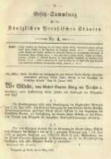 Gesetz-Sammlung für die Königlichen Preussischen Staaten. 1896.03.06 No4
