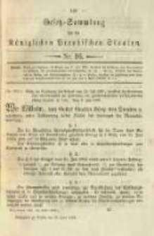 Gesetz-Sammlung für die Königlichen Preussischen Staaten. 1896.06.23 No16