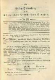 Gesetz-Sammlung für die Königlichen Preussischen Staaten. 1896.09.14 No23