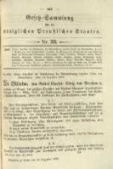 Gesetz-Sammlung für die Königlichen Preussischen Staaten. 1896.12.29 No33
